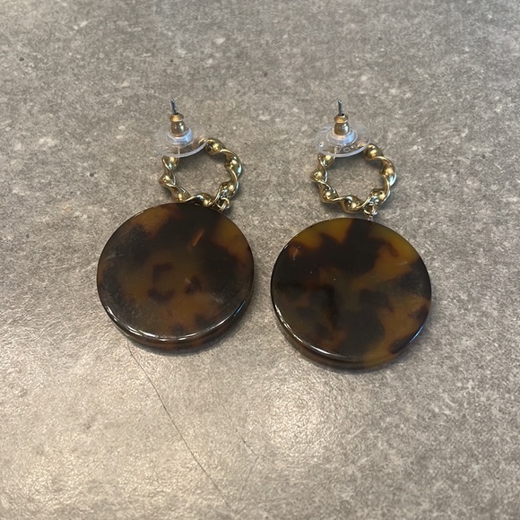 Ann Taylor Lucite Earrings - Picture 2 of 2